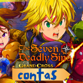 CONTAS THE SEVEN DEADLY SINS: GRAND CROSS 800+ DIAMANTES
