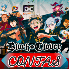CONTA BLACK CLOVER M REROLL - 22.000+ Black Crystal